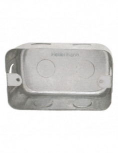 Wall Box Galvanised 4x2
