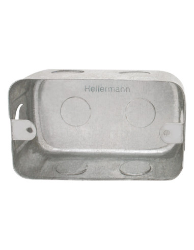 Wall Box Galvanised 4x2