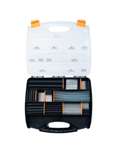 Shrink Kit with Adhesive 385 Pcs...