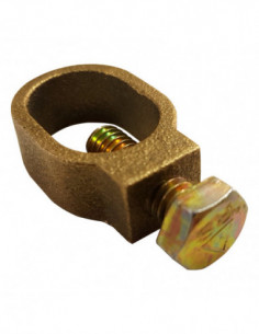 Clamp For Earth Rod Brass...