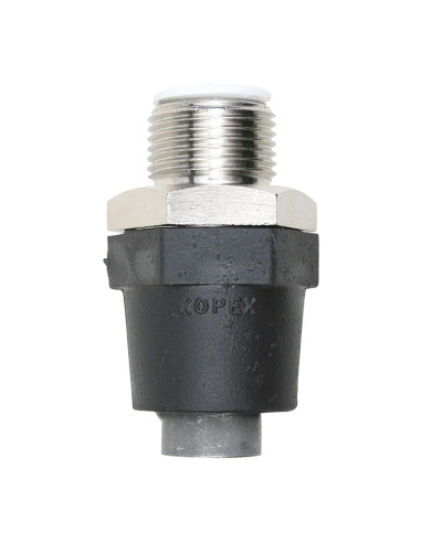 Convoluted Flex Connector 20mm Black