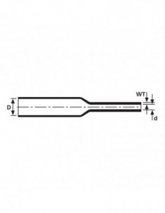 Heatshrink LVR 12.7/6.4mm...
