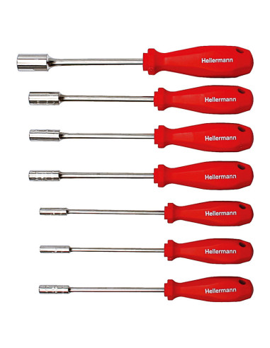 Screwdriver Socket Wrench Set 7 Piece