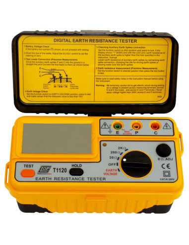 Earth Resistance Digital 3 Wire Compact