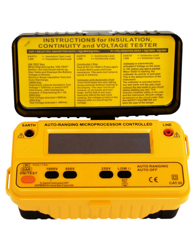 Insulation Tester Digital 1000V OLED