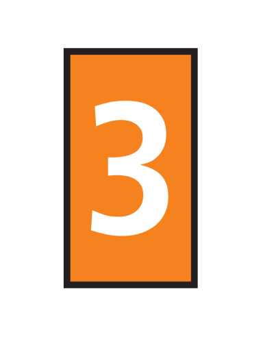 Marker WIC0 0.15-0.75mm Orange Marked 3