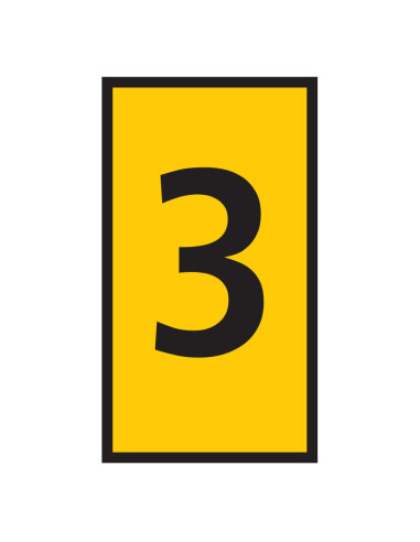 Marker WIC0 0.15-0.75mm Yellow Marked 3