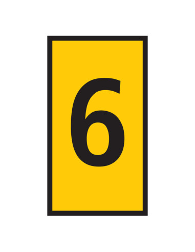 Marker WIC0 0.15-0.75mm Yellow Marked 6
