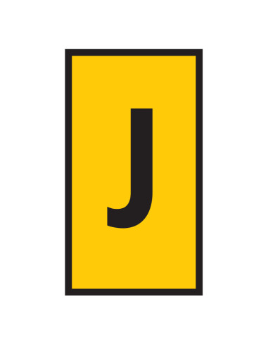 Marker WIC0 0.15-0.75mm Yellow Marked J