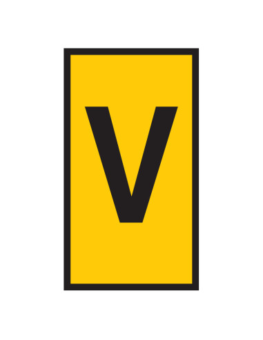 Marker WIC0 0.15-0.75mm Yellow Marked V