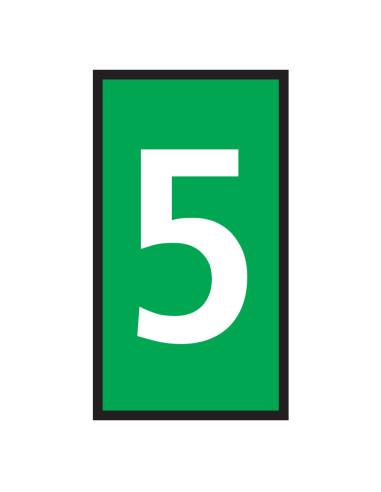 Marker WIC 3 4.0 - 6.0mm Green Marked 5