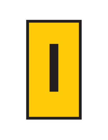Marker WIC 3 4.0 - 6.0mm Yellow Marked I