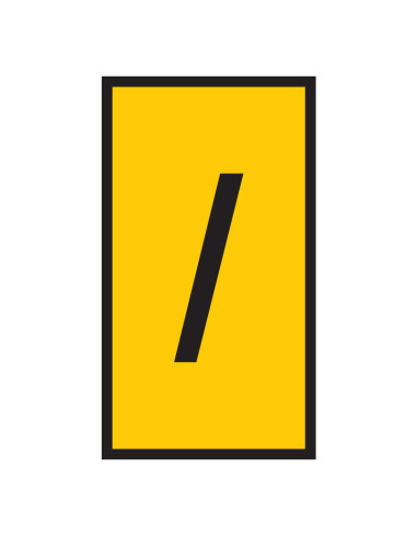 Marker WIC 3 4.0 - 6.0mm Yellow Marked S