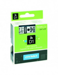 Dymo Label Tape 19mm Black...