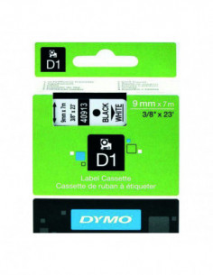 Dymo Label Tape 9mm Black...