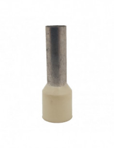 Bootlace Ferrule Ivory 16.0mm