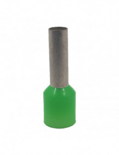 Bootlace Ferrule Green 6.0mm